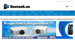 Desktop Screenshot of dantech.ca